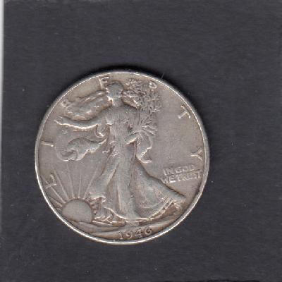 Beschrijving: 1/2 Dollar  LIBERTY